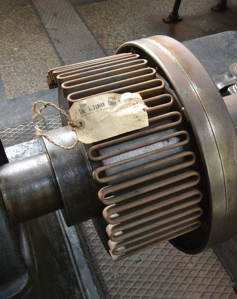 86-Year old Bibby grid coupling provided decades of reliable service life at the historic Twyford Waterworks